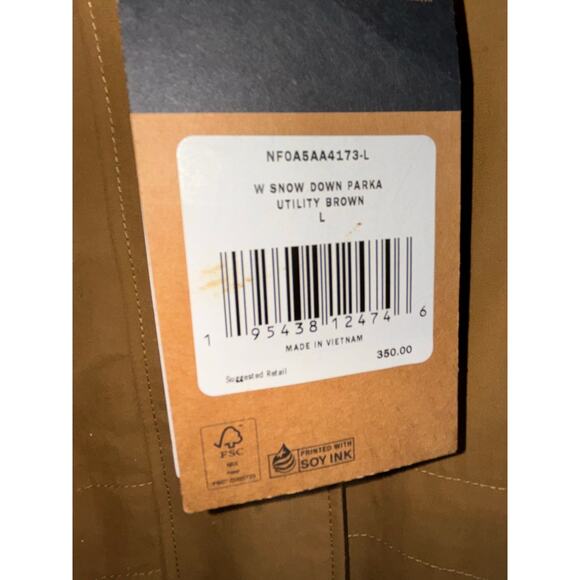 $350 NWT North Face Women's large Snow Down Parka *read description* - Picture 5 of 10